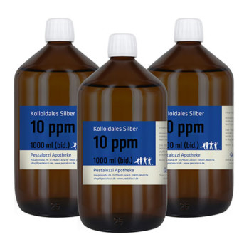 Kolloidales Silber bidest. (Silberwasser) 10 ppm